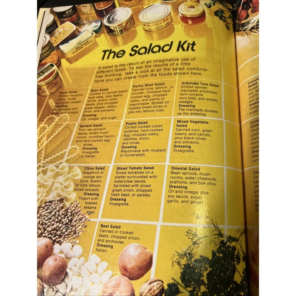 Better Homes and Gardens All-Time Favorite Salad Recipes - Hardcover - GOOD